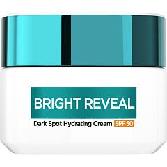 Denní pleťový krém L'Oréal Paris Bright Reveal Dark Spot Hydrating Cream SPF50 50 ml poškozená krabička