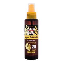 Opalovací přípravek na tělo Vivaco Sun Argan Bronz Oil Tanning Oil SPF20 100 ml