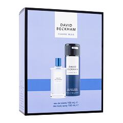 Toaletní voda David Beckham Classic Blue 100 ml poškozená krabička Kazeta