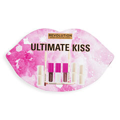 Rtěnka Makeup Revolution London Ultimate Kiss Gift Set 3,2 g Kazeta