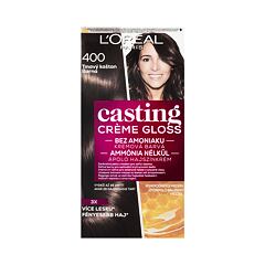 Barva na vlasy L'Oréal Paris Casting Creme Gloss 48 ml 400 Dark Brown