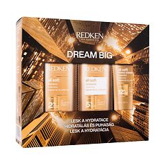 Šampon Redken All Soft Dream Big 300 ml poškozená krabička Kazeta