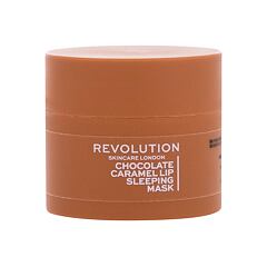 Balzám na rty Revolution Skincare Lip Sleeping Mask Chocolate Caramel 10 g poškozená krabička