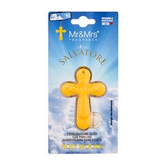 Vůně do auta Mr&Mrs Fragrance Salvatore Holy Woods Yellow 1 ks