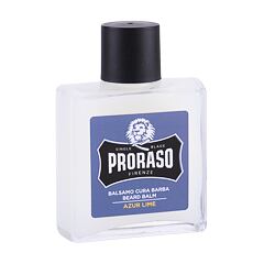 Balzám na vousy PRORASO Azur Lime Beard Balm 100 ml poškozená krabička