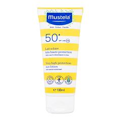 Opalovací přípravek na tělo Mustela Bébé Family Very High Protection Sun Lotion SPF50+ 100 ml