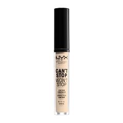 Korektor NYX Professional Makeup Can't Stop Won't Stop Contour Concealer 3,5 ml 04 Light Ivory