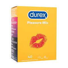 Kondomy Durex Pleasure Mix 40 ks poškozená krabička