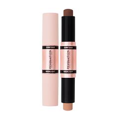 Korektor Makeup Revolution London Contour Double Ended Contour Stick 4,3 g Dark