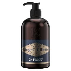 Šampon na vousy Gillette King C. Beard & Face Wash 350 ml