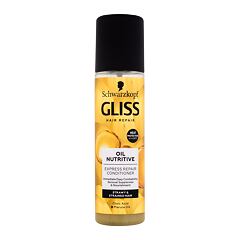 Kondicionér Schwarzkopf Gliss Oil Nutritive Express-Repair-Conditioner 200 ml