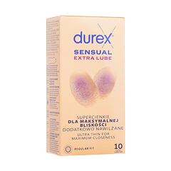 Kondomy Durex Sensual Extra Lube 10 ks