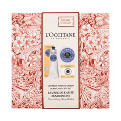 Tělový krém L'Occitane Shea Butter Body Care Gift Set 200 ml Kazeta