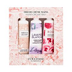 Krém na ruce L'Occitane Hand Cream Trio 30 ml Kazeta