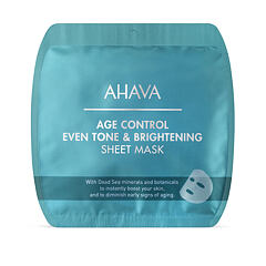 Pleťová maska AHAVA Age Control Even Tone & Brightening Sheet Mask 17 g