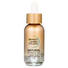 Samoopalovací přípravek Garnier Ambre Solaire Natural Bronzer Self-Tan Face Drops 30 ml