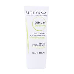 Denní pleťový krém BIODERMA Sébium Sensitive 30 ml poškozená krabička