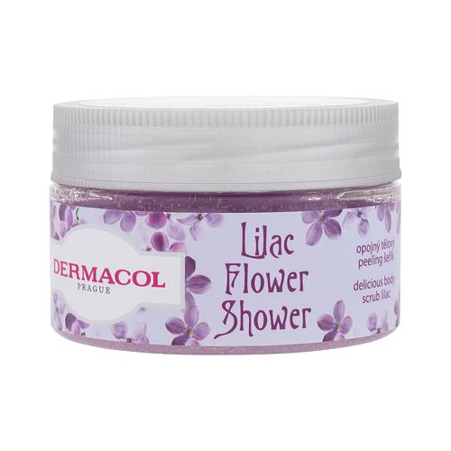 Tělový peeling Dermacol Lilac Flower Shower Body Scrub 200 g