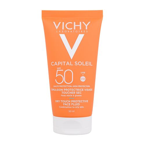 Opalovací přípravek na obličej Vichy Capital Soleil Dry Touch Protective Face Fluid SPF50 50 ml