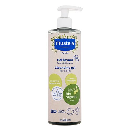 Sprchový gel Mustela Bio Cleansing Gel 400 ml