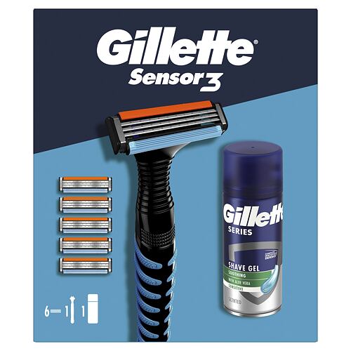 Holicí strojek Gillette Sensor3 Sensitive 1 ks Kazeta