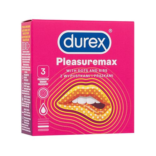 Kondomy Durex Pleasuremax 3 ks