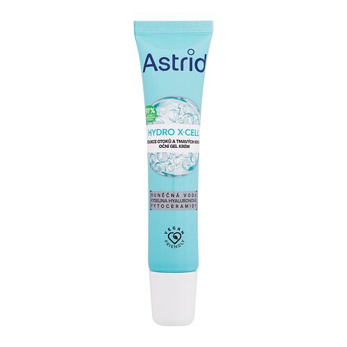 Oční krém Astrid Hydro X-Cell Eye Gel Cream 15 ml