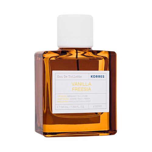 Toaletní voda Korres Vanilla Freesia 50 ml poškozená krabička