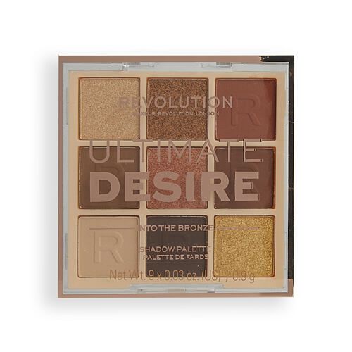 Oční stín Makeup Revolution London Ultimate Desire 8,1 g Into The Bronze