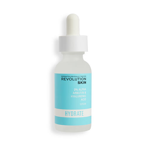 Pleťové sérum Revolution Skincare Hydrate 2% Alpha Arbutin & Hyaluronic Acid Serum 30 ml