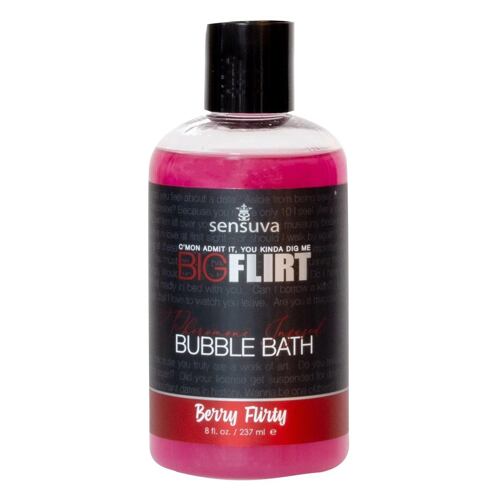 Afrodiziakum Sensuva Big Flirt Bubble Bath Berry Flirty 237 ml