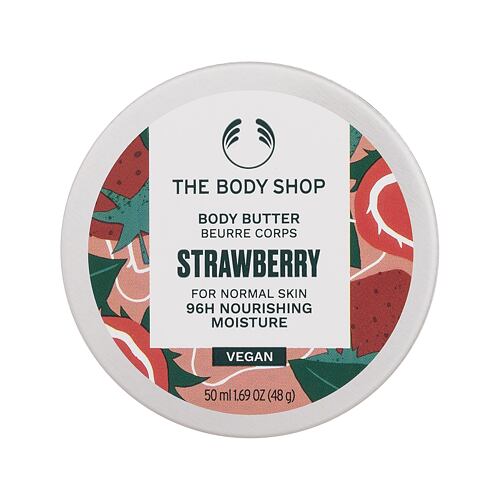 Tělové máslo The Body Shop Strawberry  50 ml