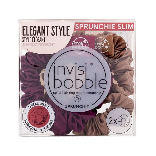 Gumička na vlasy Invisibobble Sprunchie Slim 2 ks The Snuggle Is Real