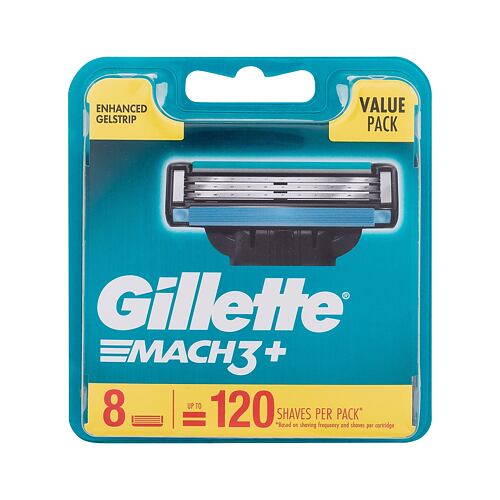 Náhradní břit Gillette Mach3+ 8 ks