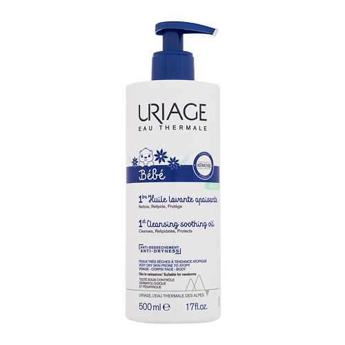 Sprchový olej Uriage Bébé 1st Cleansing Soothing Oil 500 ml