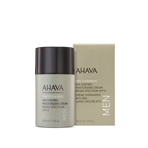 Denní pleťový krém AHAVA Men Time To Energize SPF15 50 ml