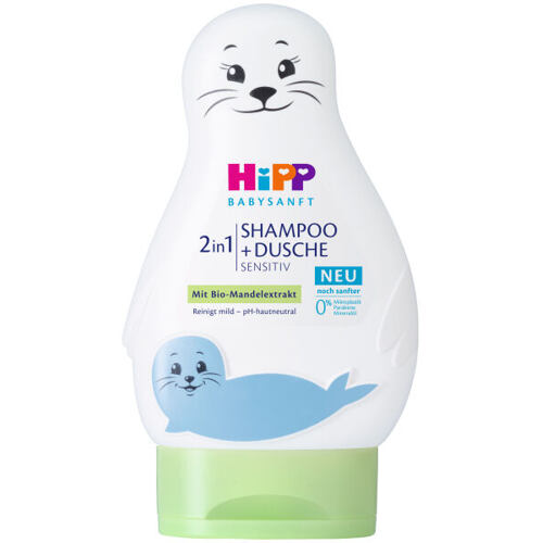 Sprchový gel Hipp Babysanft 2in1 Shampoo + Shower 200 ml