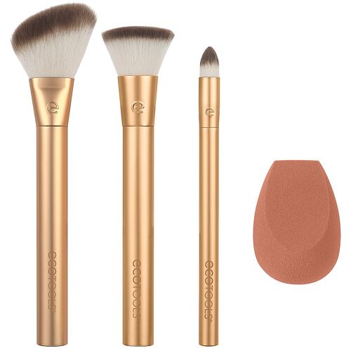 Štětec EcoTools Precious Metals Face Blend + Sculpt Set 1 ks