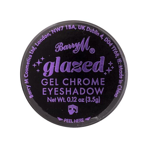 Oční stín Barry M Glazed Gel Chrome Eyeshadow 3,5 g So Exclusive