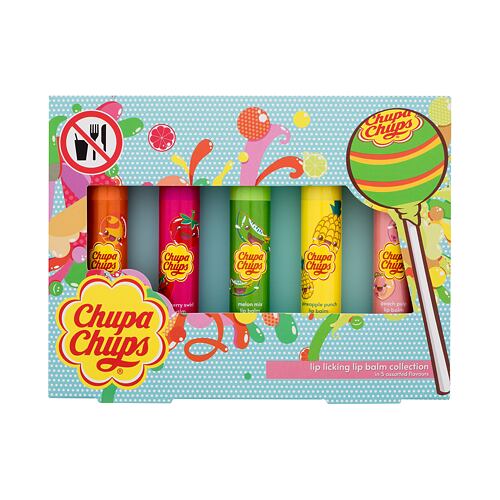 Balzám na rty Chupa Chups Lip Balm Lip Licking Collection 4 g poškozená krabička Kazeta