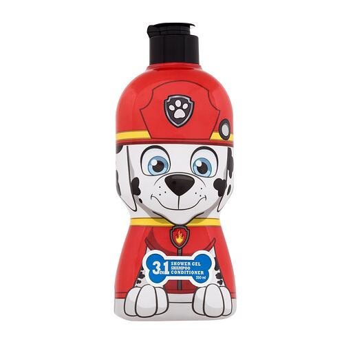 Sprchový gel Nickelodeon Paw Patrol Marshall 3in1 Shower Gel, Shampoo & Conditioner 350 ml