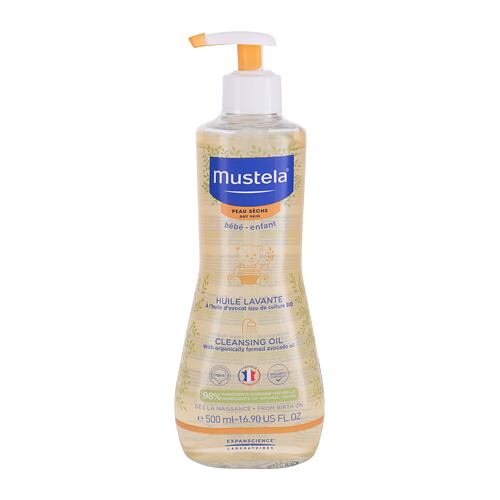 Koupelový olej Mustela Bébé Cleansing Oil 500 ml