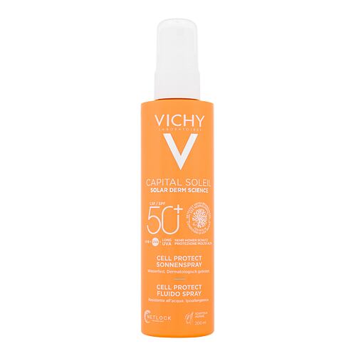 Opalovací přípravek na tělo Vichy Capital Soleil Cell Protect Water Fluid Spray SPF50+ 200 ml