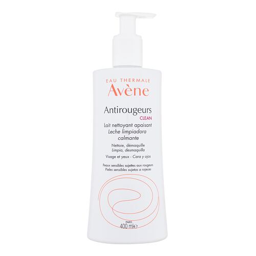 Čisticí mléko Avene Antirougeurs Clean Refreshing Cleansing Lotion 400 ml