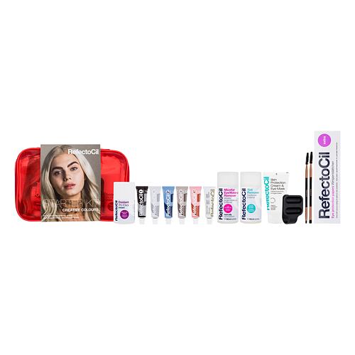 Barva na obočí RefectoCil Starter Kit Creative Colours 150 ml poškozený obal Kazeta