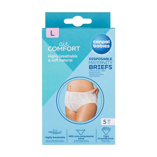 Poporodní kalhotky Canpol babies Air Comfort Disposable Maternity Briefs L 5 ks