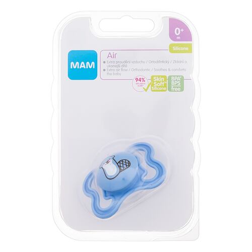 Dudlík MAM Air Silicone Pacifier 0m+ Beaver 1 ks