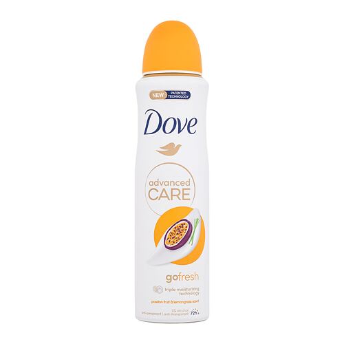 Antiperspirant Dove Advanced Care Go Fresh Passion Fruit & Lemongrass 150 ml