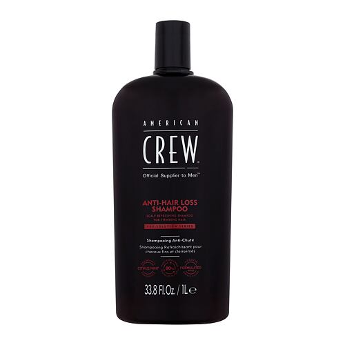 Šampon American Crew Anti-Hair Loss Shampoo 1000 ml poškozený flakon