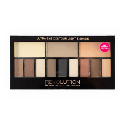 Oční stín Makeup Revolution London Ultra Eye Contour Light & Shade 14 g